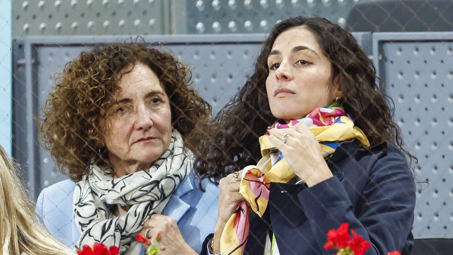 La mujer de Rafa Nadal, Xisca Perelló, en el Open de Madrid 2024. (Gtres/Sergio R Moreno)