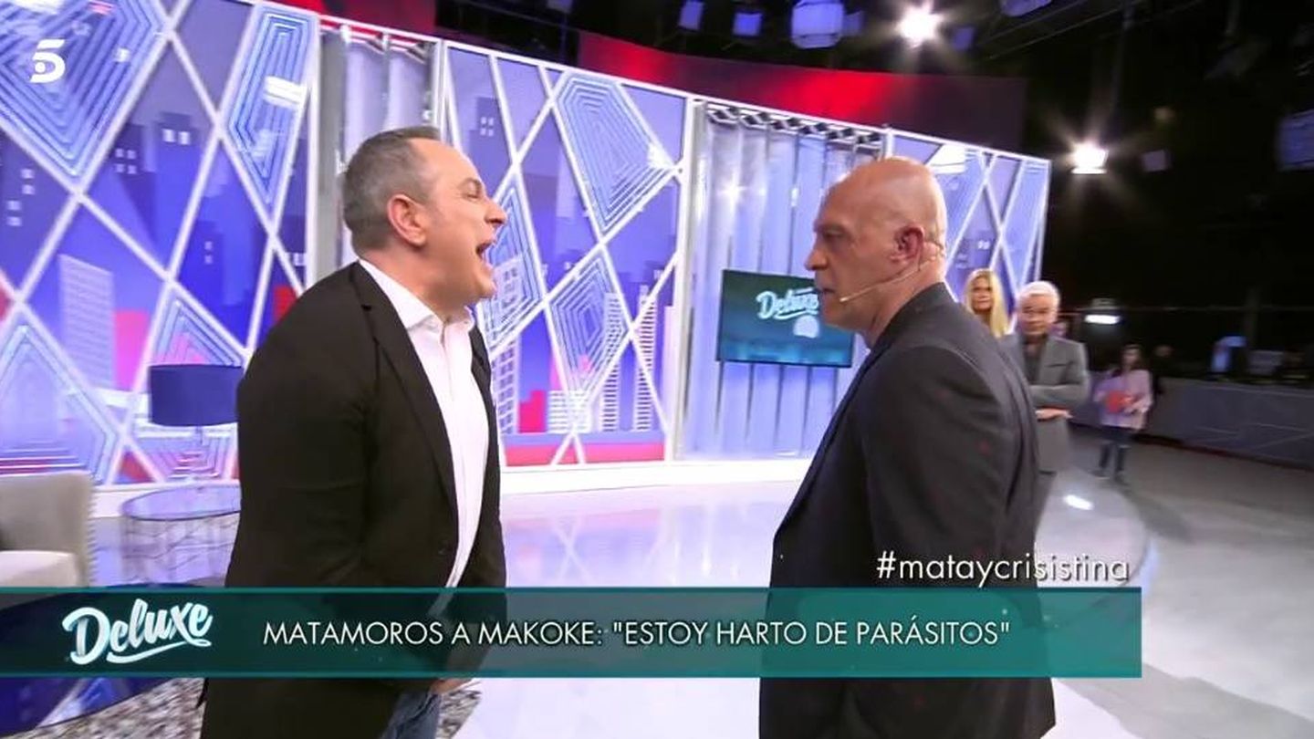 Sandoval y Matamoros, en 'Sábado Deluxe'. (Telecinco).