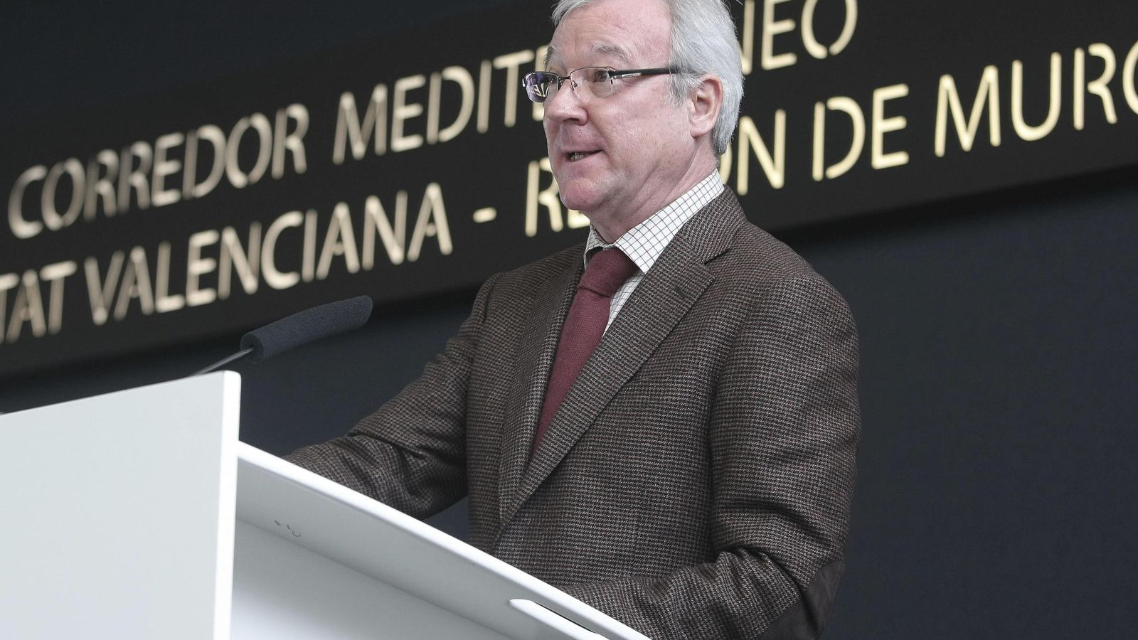 Foto: El expresidente autonómico de la Región de Murcia, Ramón Luis Valcárcel (EFE)