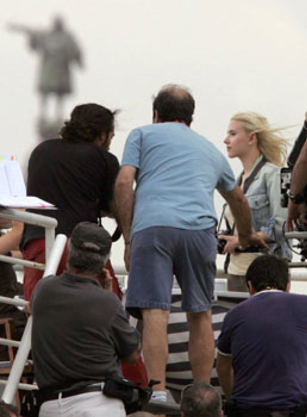 Foto: Woody Allen inicia en Barcelona el rodaje de su nuevo filme con su musa Scarlett Johansson como protagonista