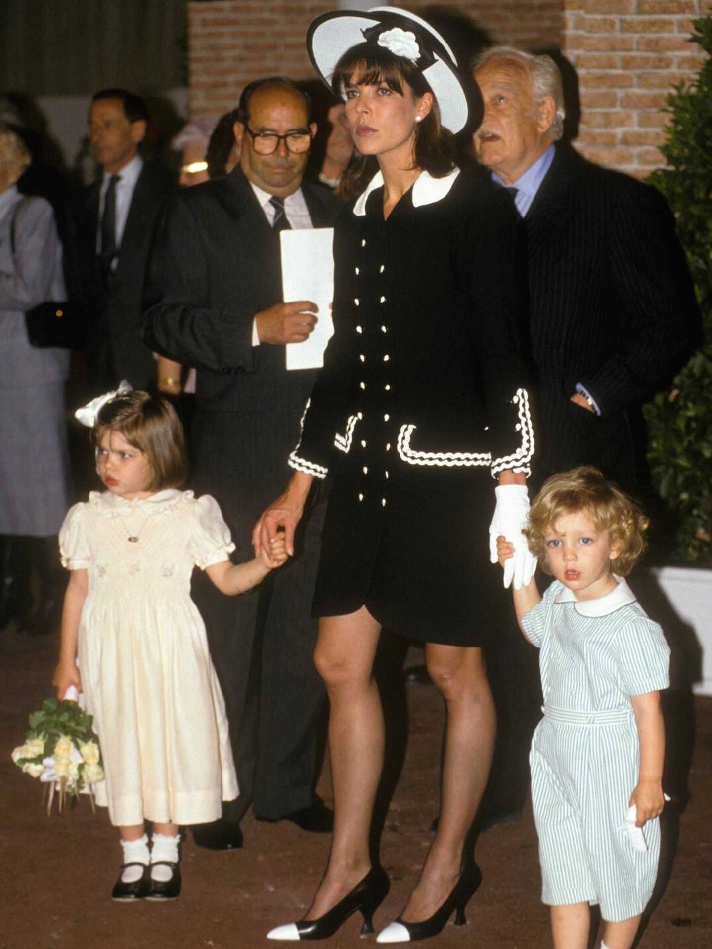 Carolina de Mónaco en 1990. (Getty Images)