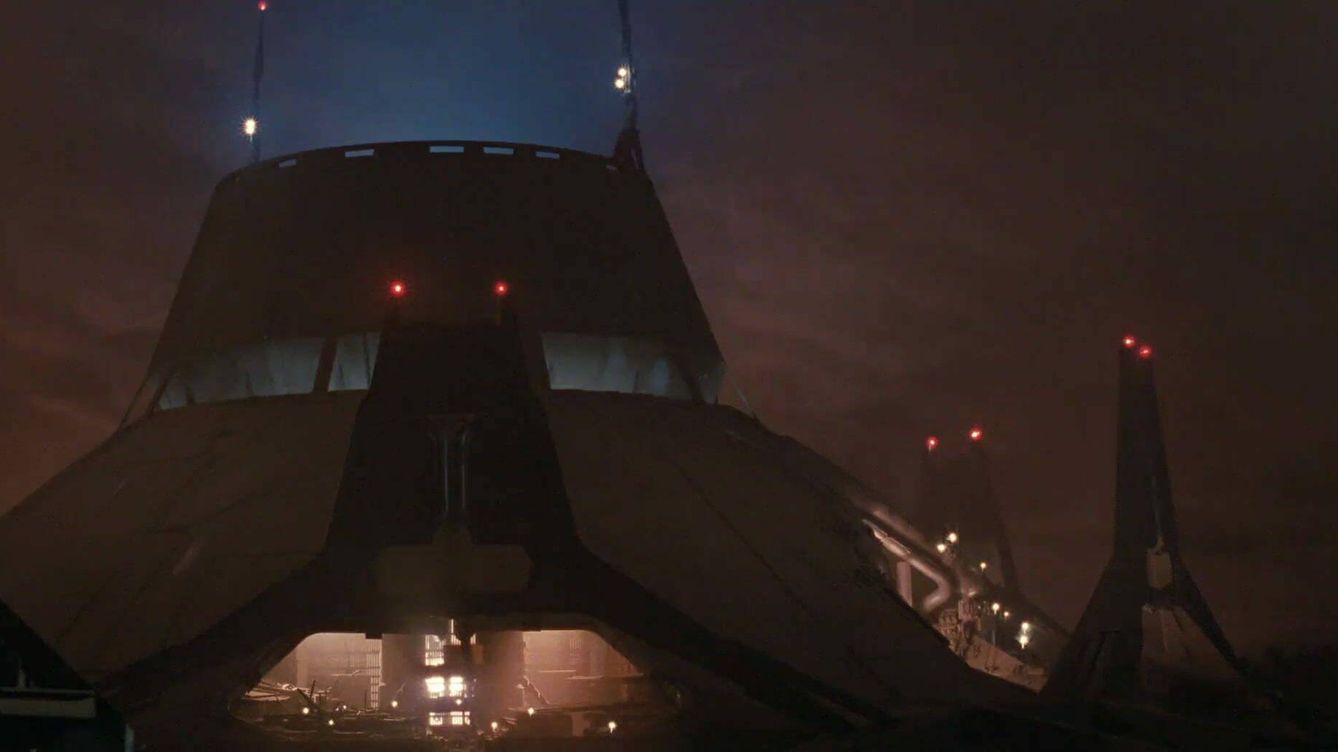 Foto: Una torre de terraformación en un fotograma de la película Aliens. (20th Century Fox)