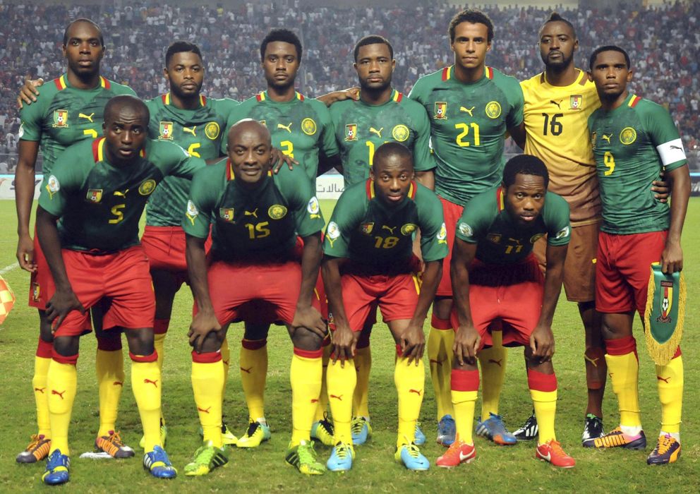 Foto: La selección camerunesa se negó a viajar a Brasil este domingo (GTres).