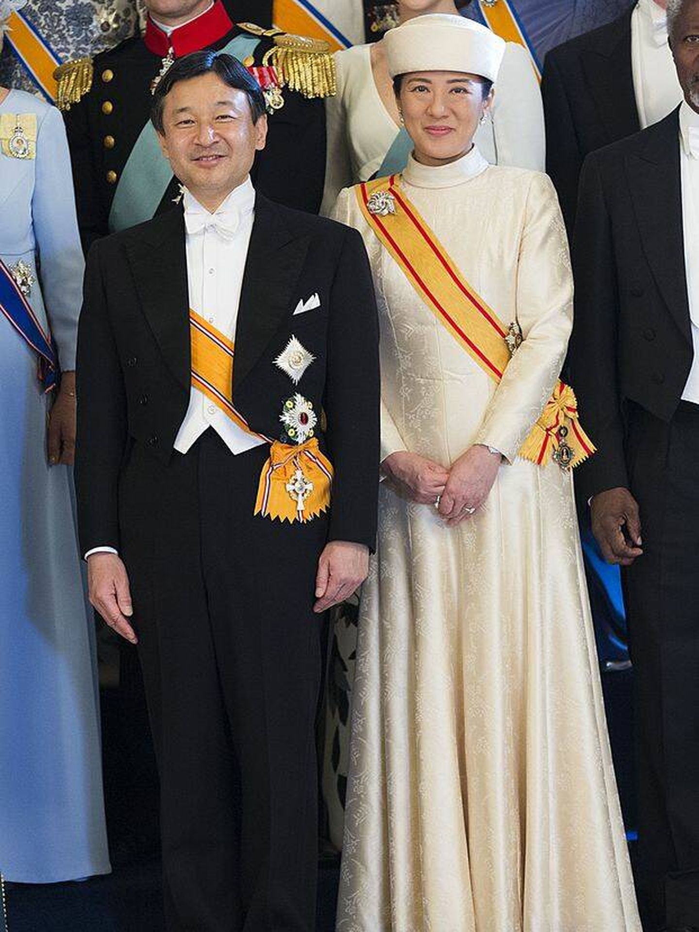 La princesa Masako, junto a su esposo. (Getty)