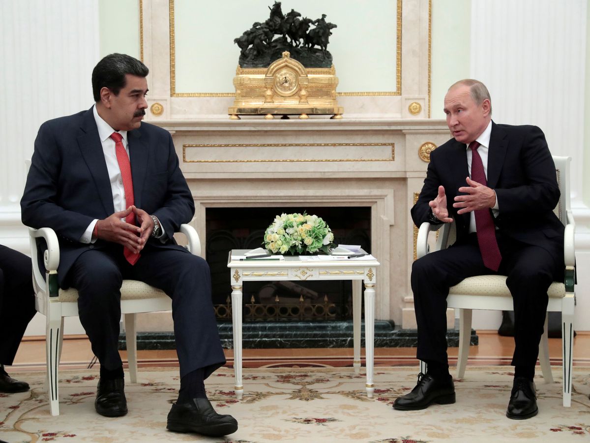 Foto: Nicolás Maduro y Valdimir Putin reunidos en imagen de archivo. (Reuters/Sergei Chirikov)