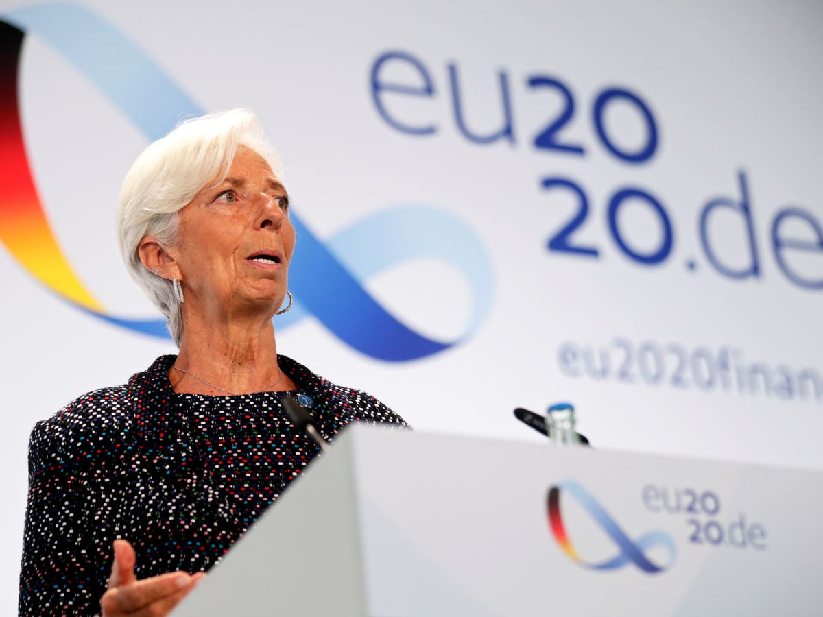 Foto: La presidenta del BCE, Christine Lagarde, en un acto en Berlín. (Reuters)