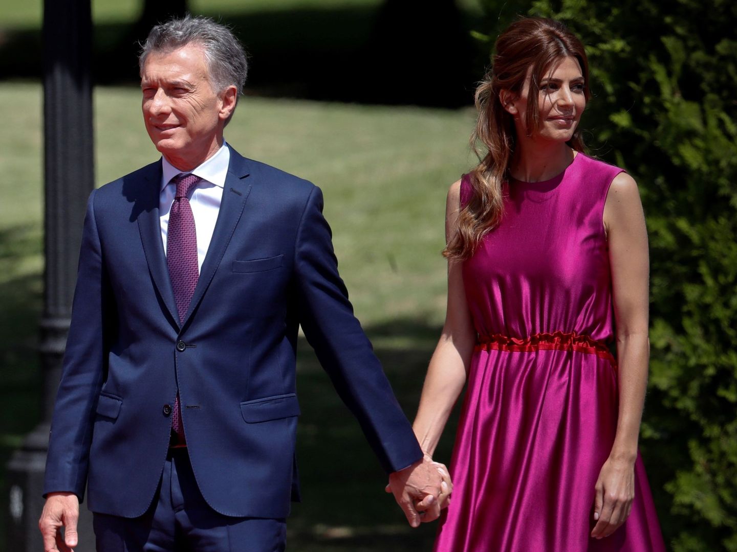 Mauricio Macri y Juliana Awada, en la cumbre del G-20. (EFE)