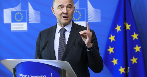 Foto: El comisario europeo de Economía y Finanzas, Pierre Moscovici. (EFE)