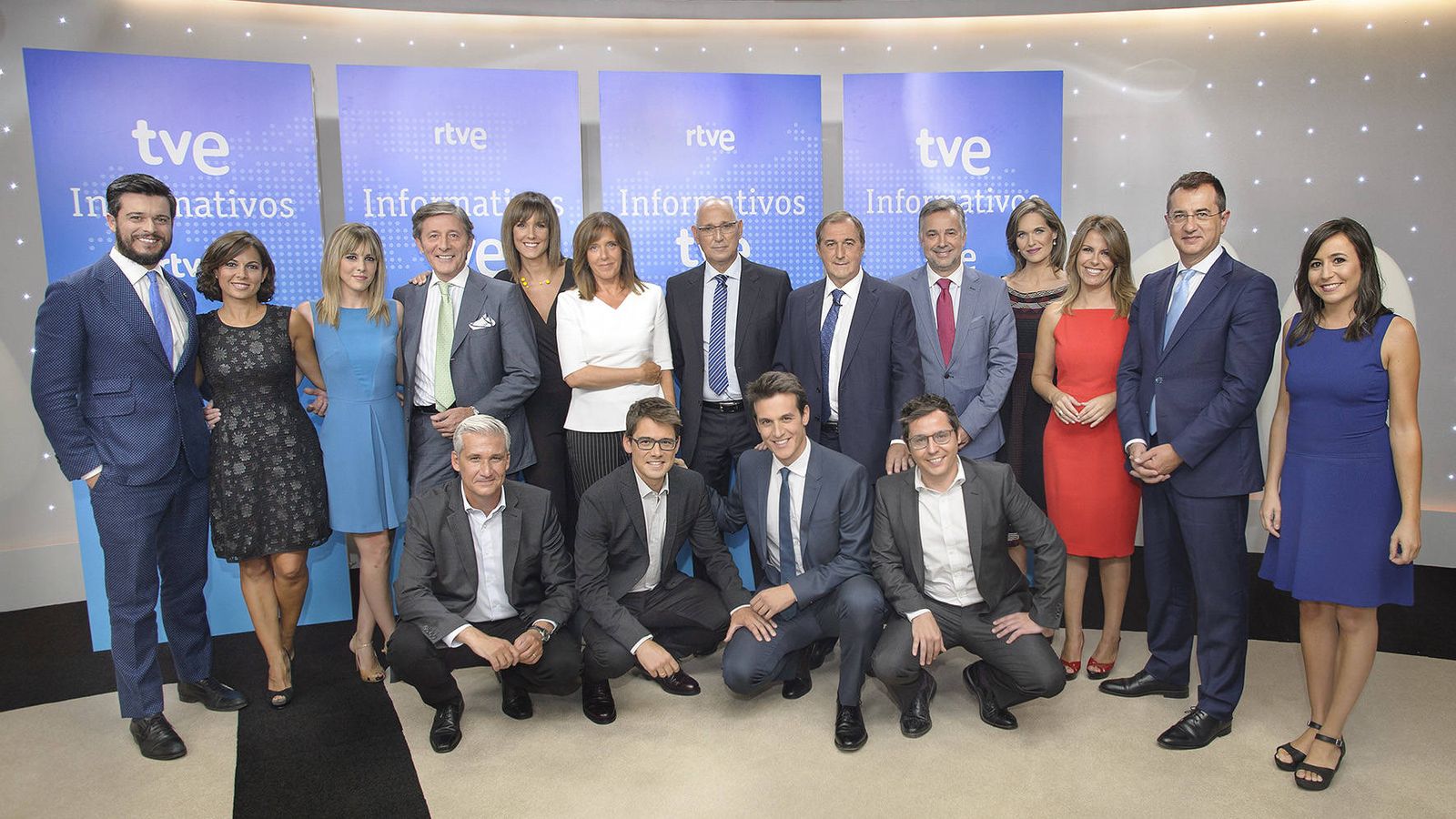 Foto: Foto oficial de la presentación de la nueva temporada de los Telediarios. (RTVE) 
