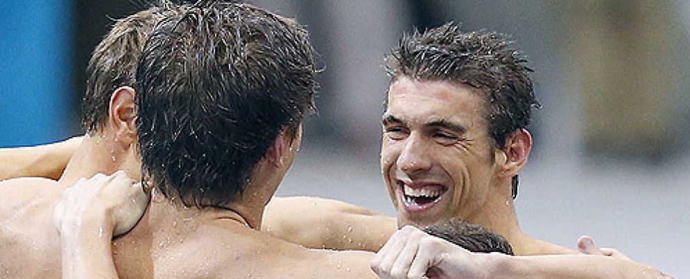 Foto: Michael Phelps logra su sexta medalla en Londres, otra de oro, y ya suma 22