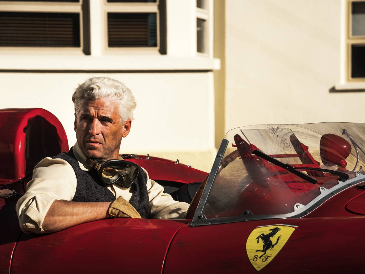 Foto: Escena de la película 'Ferrari'. (Amazon Prime Video)
