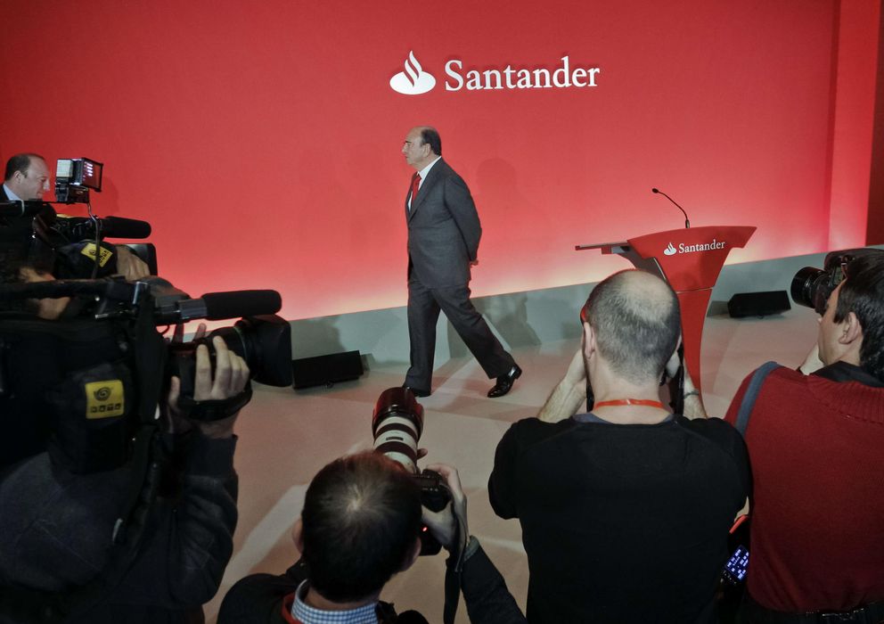 Foto: El presidente del Banco Santander, Emilio Botín (Efe)