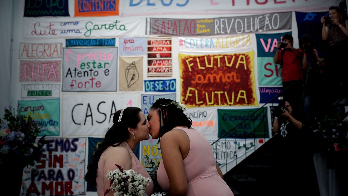 Bodas gais colectivas preventivas: Brasil teme retrocesos ante la llegada de Bolsonaro