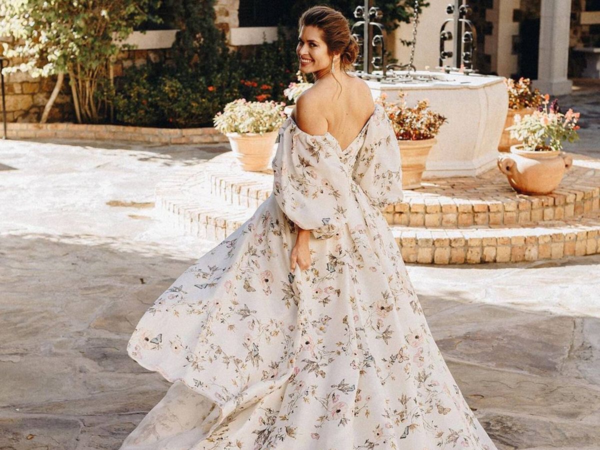 Foto: El vestido de novia viral. (Instagram/ @shelbymustangmay)