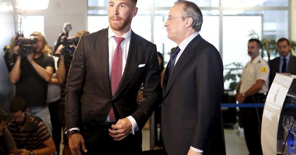 Foto: En agosto de 2015, tras varias semanas tira y afloja, el Real Madrid y Sergio Ramos anunciaron la renovación del contrato hasta 2020. (Reuters)