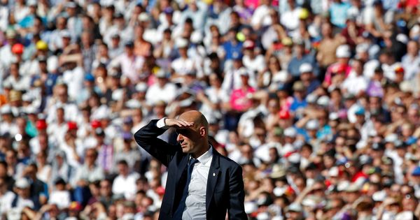 Foto: Zidane no pudo ganar el derbi. (Reuters)