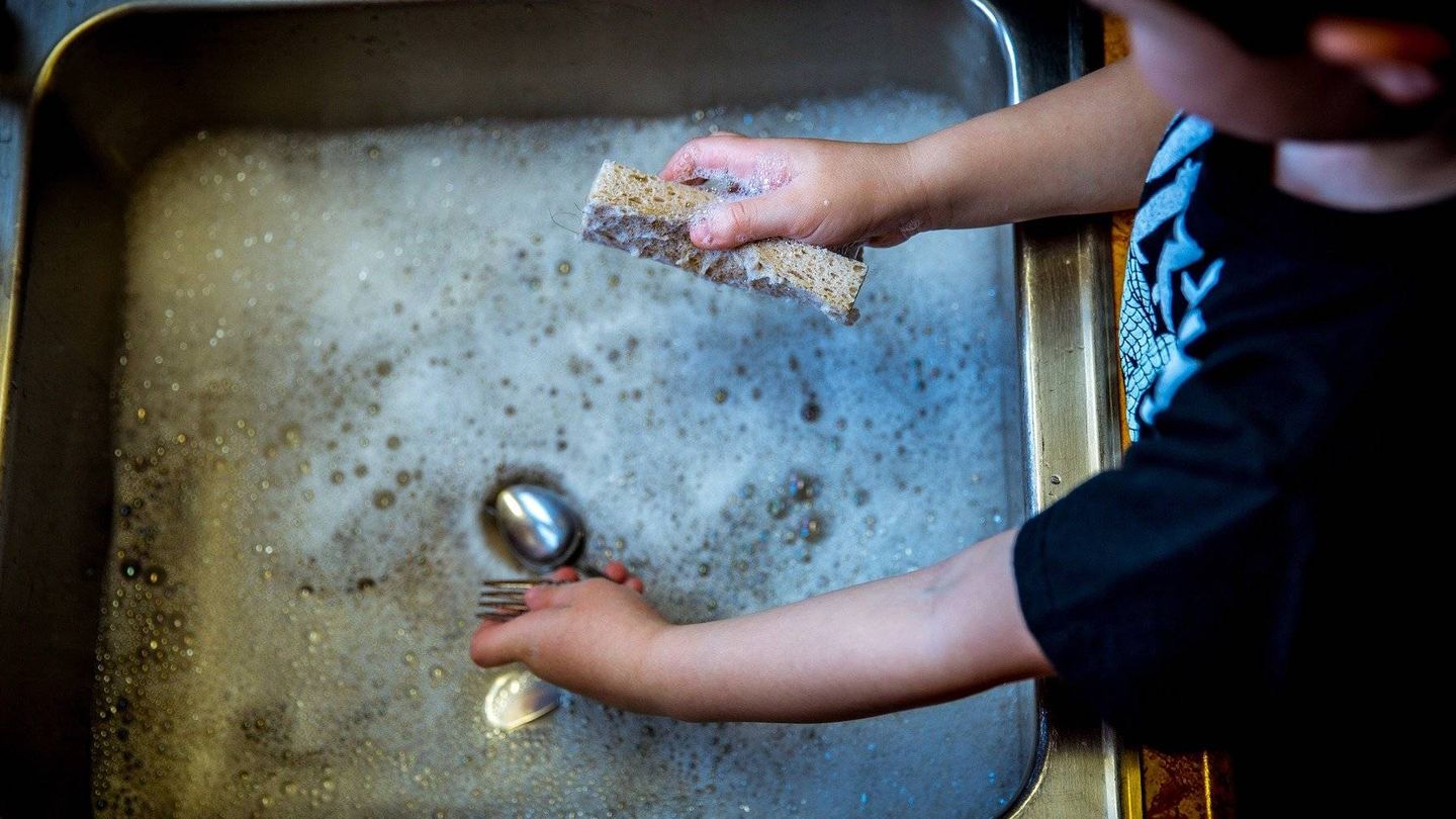 Los niños sin lavavajillas desarrollan menos alergias. (Pixabay)
