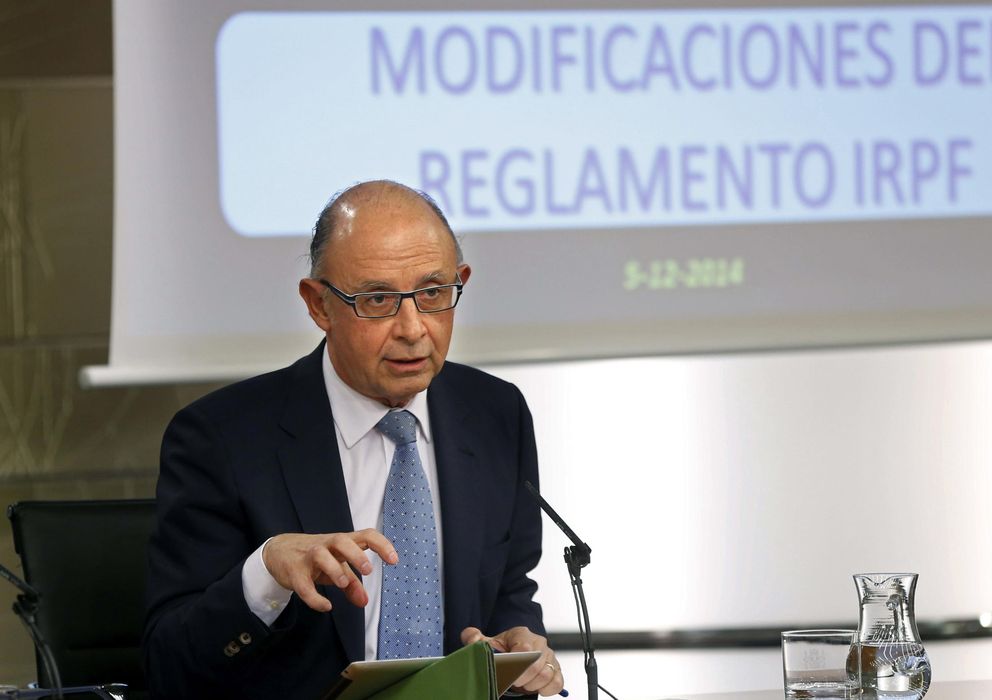 Foto: El ministro de Hacienda, Cristóbal Montoro. (EFE)