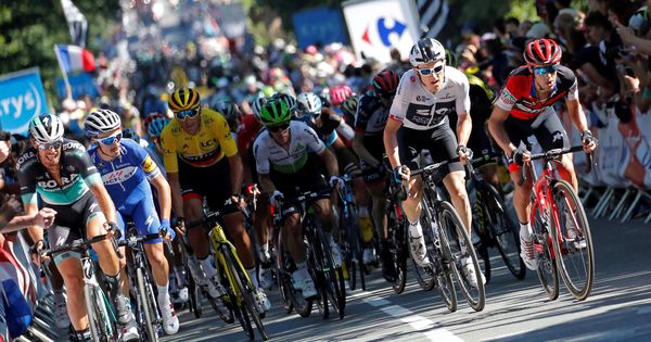 Foto: Final de una etapa del Tour de Francia 2018 | Reuters