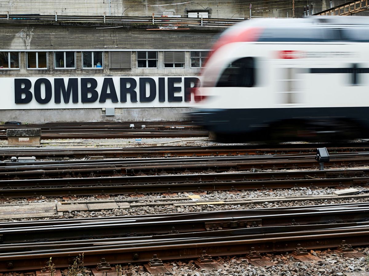 Foto: Tren mantenido por Bombardier en Berna (Reuters)