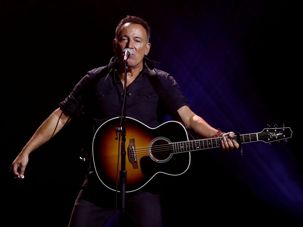 Foto: Bruce Springsteen, en concierto (Reuters/Mark Blinch)