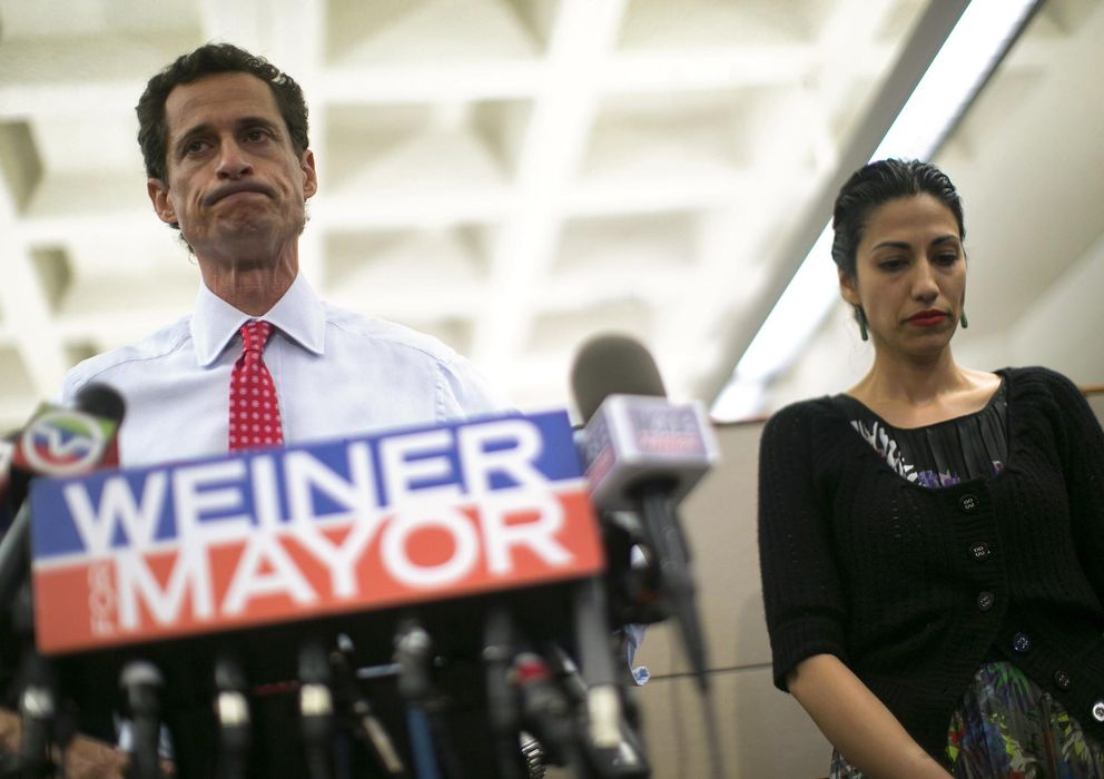 Foto: El candidato a la alcaldía de Nueva York Anthony Weiner se vio implicado en un escándalo sexual. (Eric Thayer/Efe)