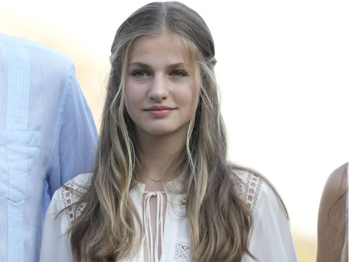 Foto: La princesa Leonor, en la imagen en Mallorca, no es la joven de TikTok. (Limited Pictures)