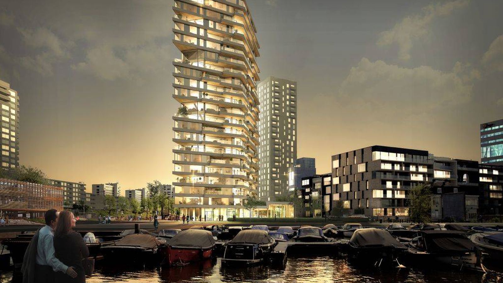 Foto: HAUT, el edificio de madera que se comenzará a construir en Amsterdam el año que viene (Foto: Team V Architecture)