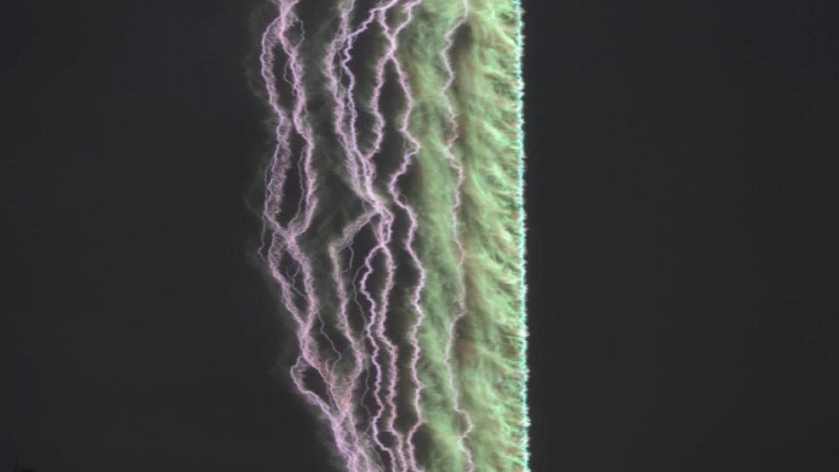 Un rayo artificial genera la primera 'imagen' del trueno