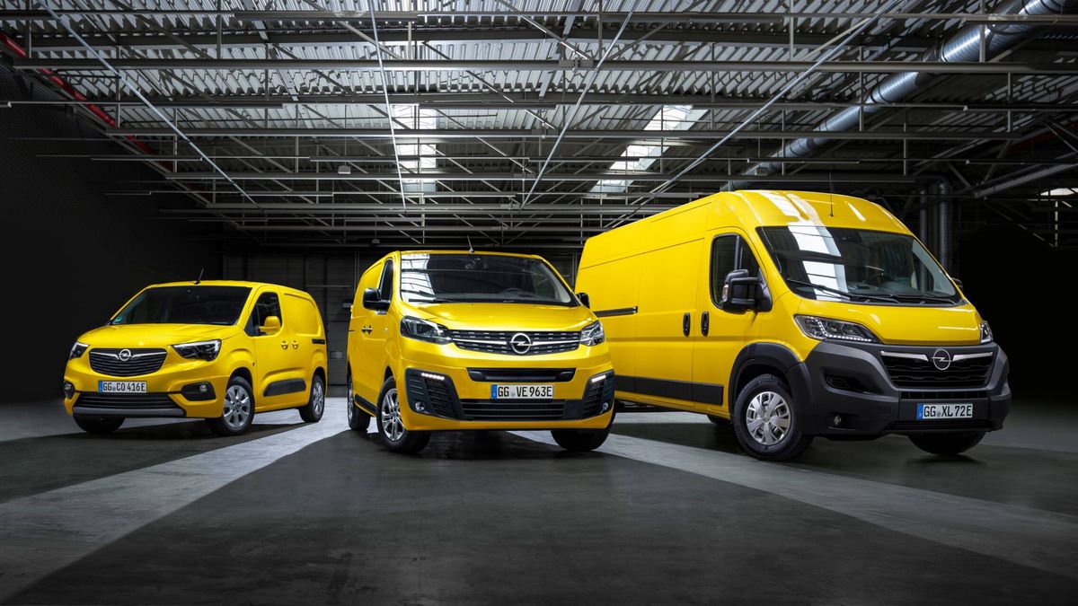 Opel ya ofrece versiones eléctricas de todos sus vehículos comerciales y polivalentes