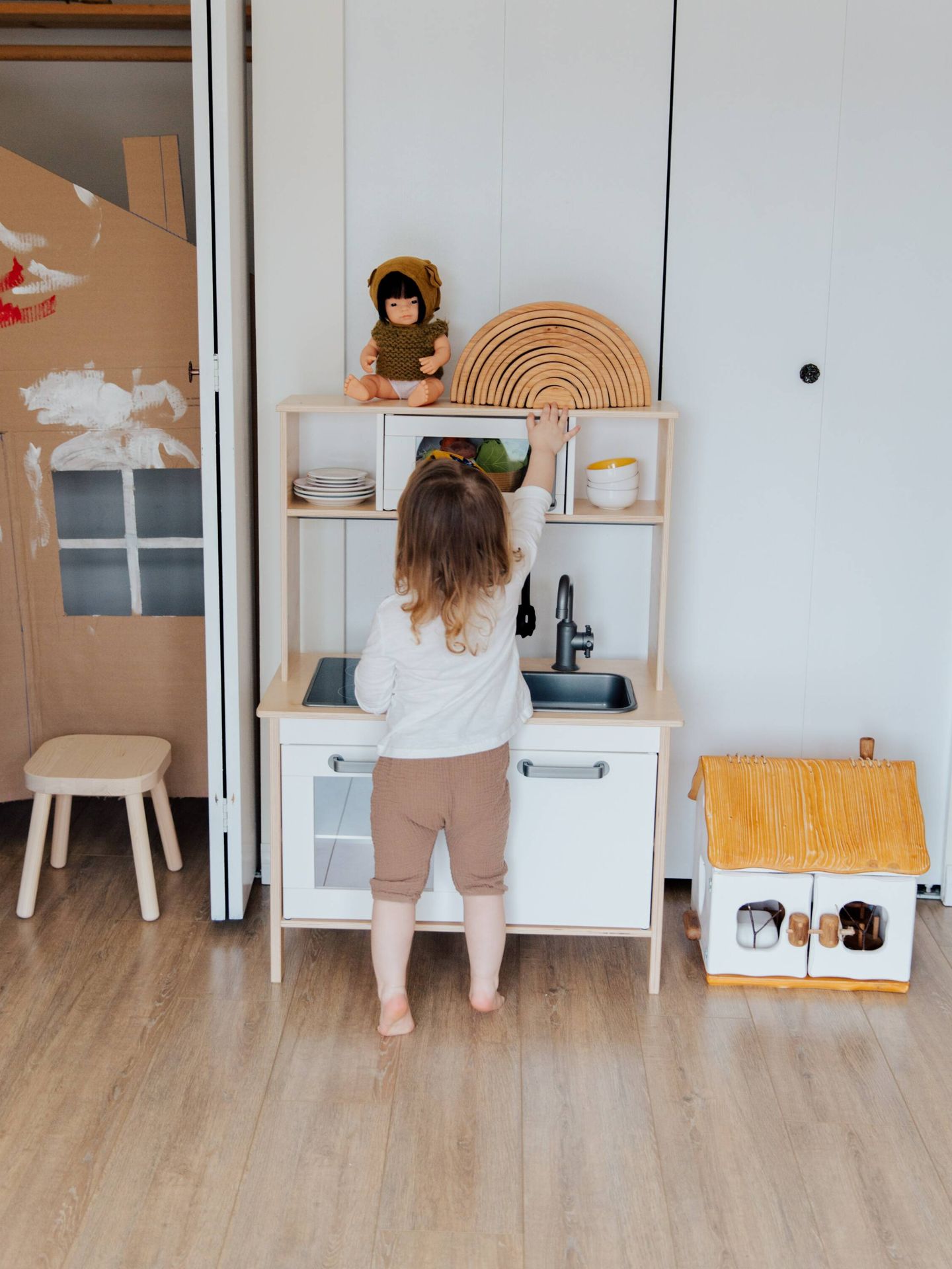 Método Montessori en casa. (Pexels/Tatiana Syrikova)
