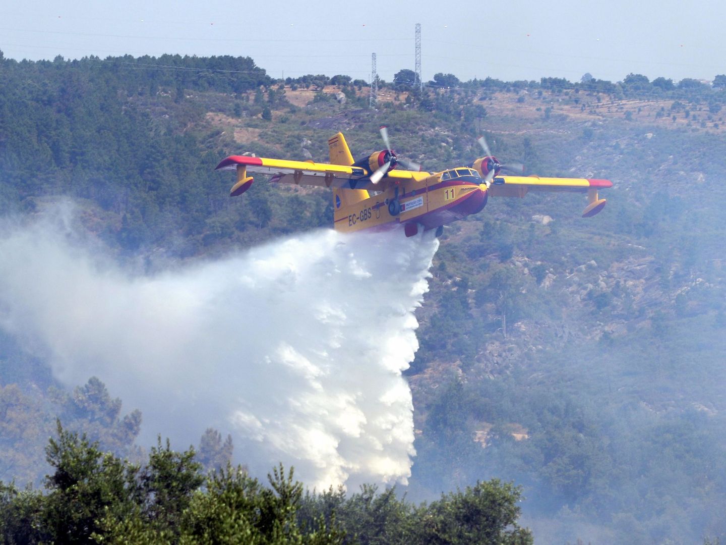 El año pasado 111 personas perdieron la vida en incendios en Portugal. (EFE)