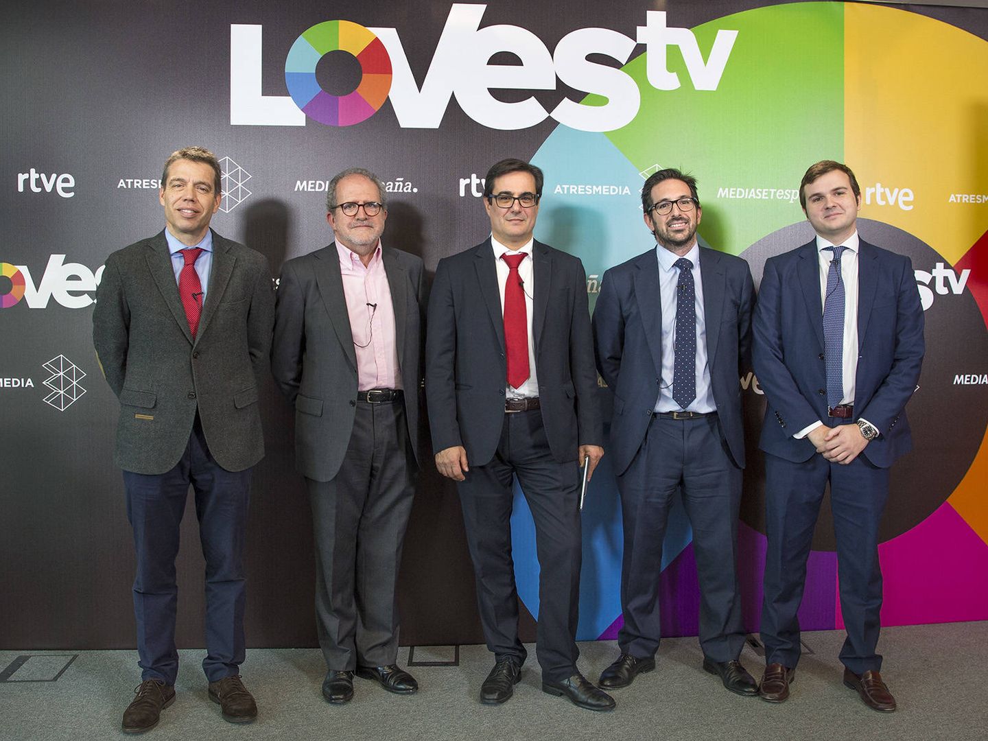 Presentación de la plataforma LOVEStv, a finales del pasado mes de noviembre. (RTVE)