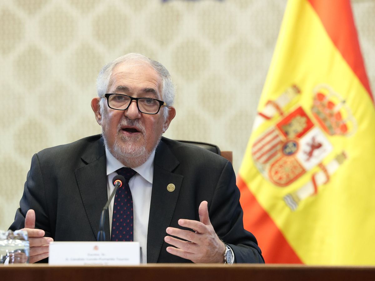 Foto: El presidente del Tribunal Constitucional, Cándido Conde-Pumpido. (EP/Marta Fernández Jara)