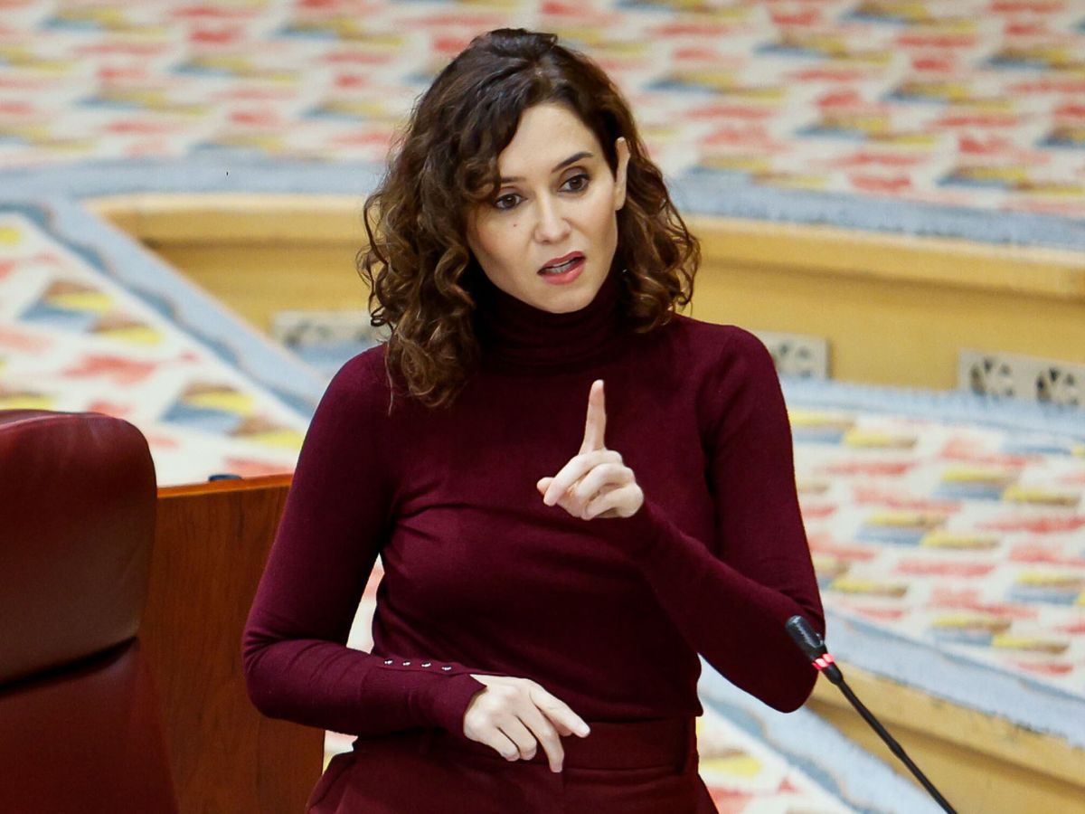 Foto: La presidenta de la Comunidad de Madrid, Isabel Díaz Ayuso. (EFE/Daniel González)