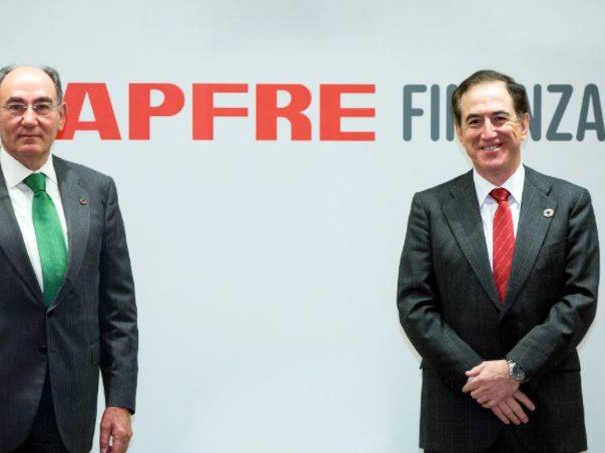Foto: Ignacio Galán y Antonio Huertas, presidentes de Iberdrola y Mapfre respectivamente.
