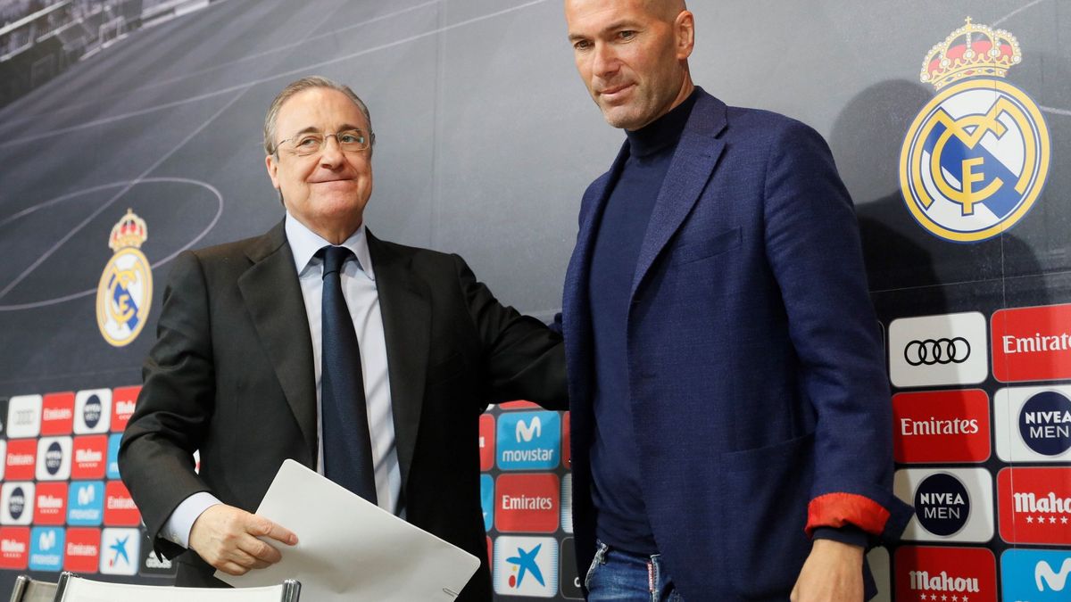 Zidane, al Real Madrid: Florentino Pérez convence 'in extremis' al francés