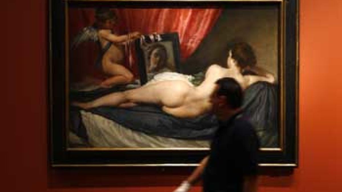 paño Fabricante Guiño La Venus del Espejo cuelga ya de las paredes del Museo del Prado