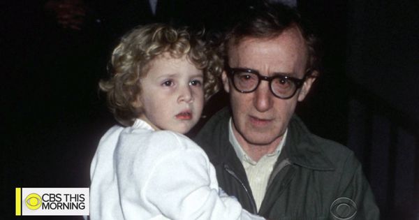Foto: Dylan Farrow y Woody Allen, en una imagen de archivo. (CBS)