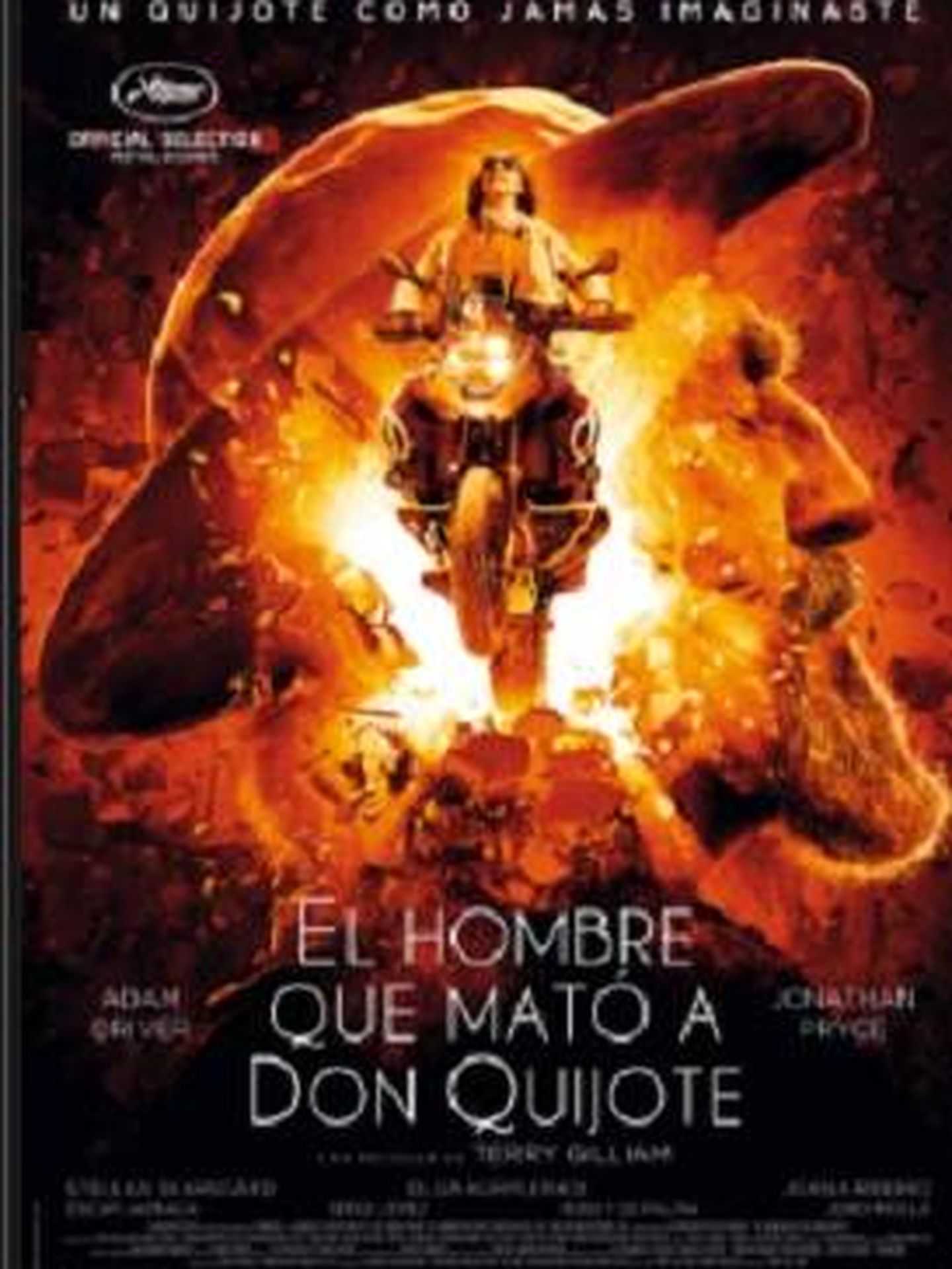 Cartel de 'El hombre que mató a Don Quijote'