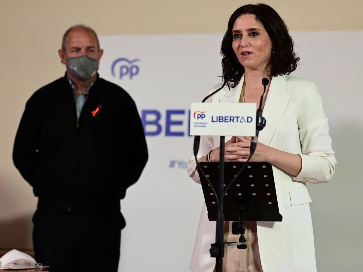 Foto: La presidenta de la Comunidad de Madrid y candidata del PP a la reelección, Isabel Díaz Ayuso. (EFE)