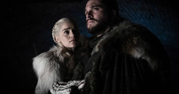 Foto: Daenerys y Jon Snow, en 'Juego de tronos'. (HBO)