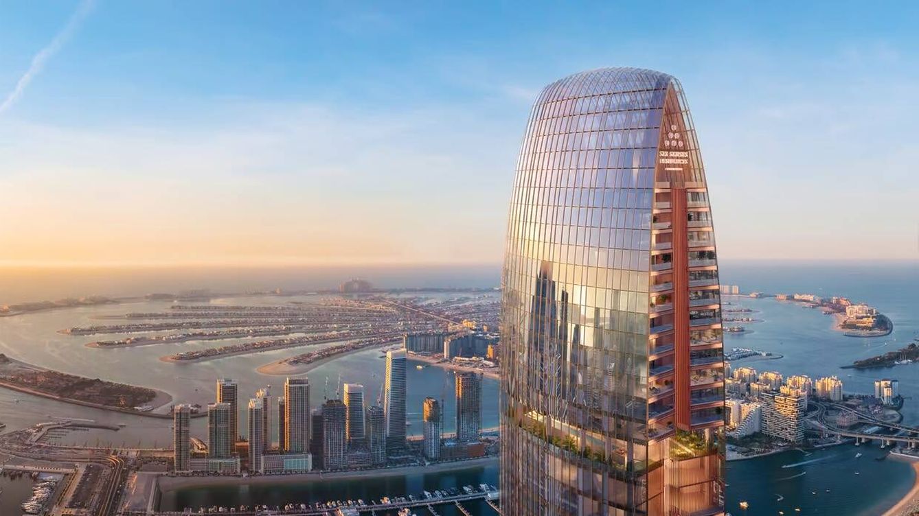 Foto:   El Six Senses Residences Dubai Marina podría estar terminado en 2028. (Select Group) 
