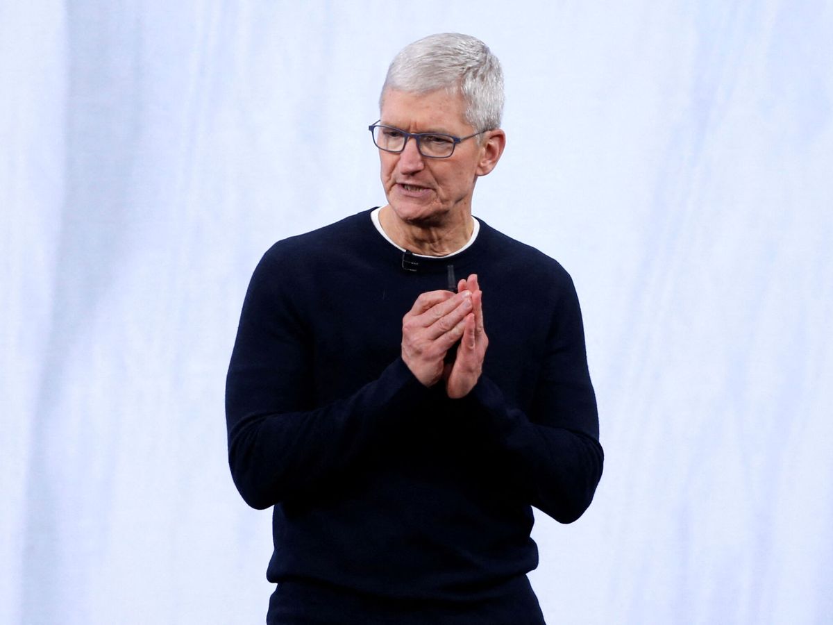 Foto: El CEO de Apple, Tim Cook. (Reuters / Stpehen Lam)