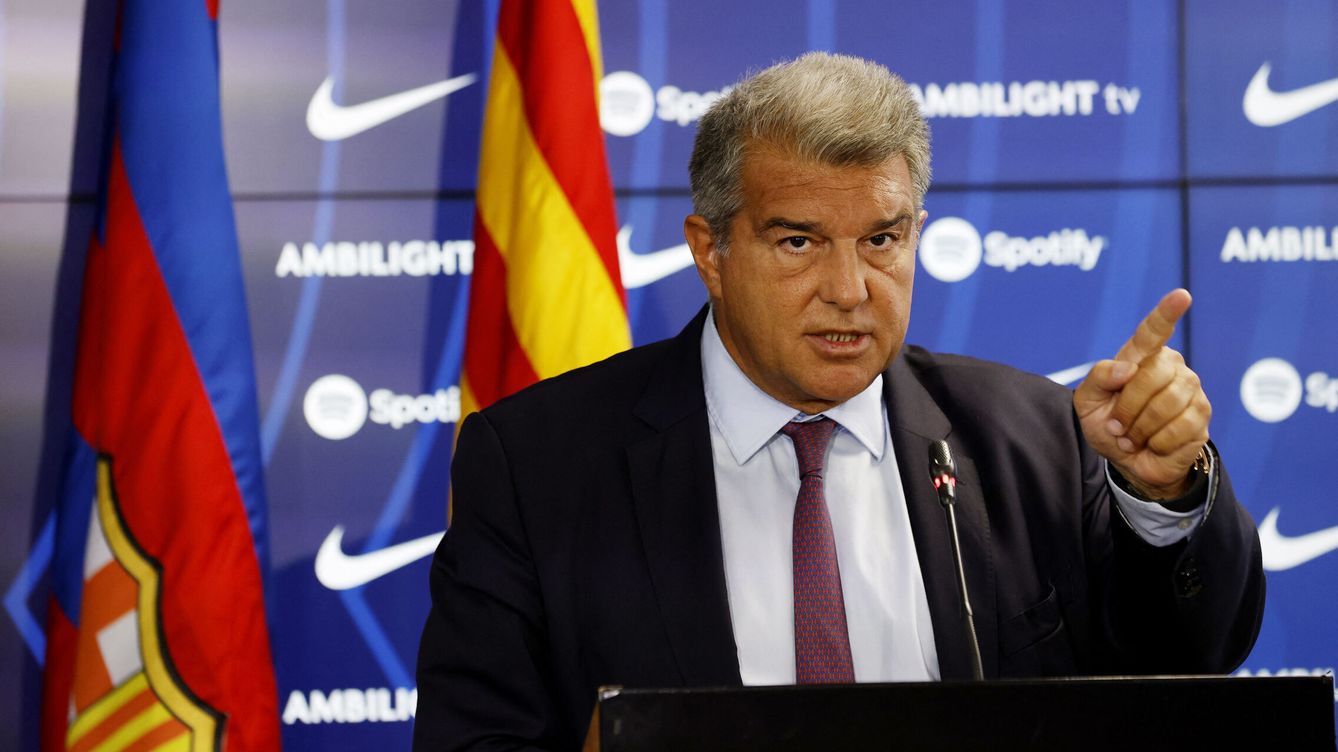 Foto: Joan Laporta, presidente del FC Barcelona. (Reuters) 