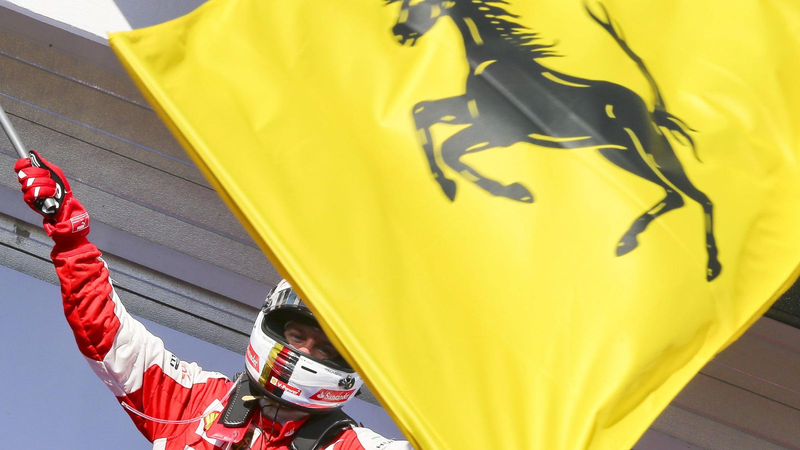 Foto: Sebastian Vettel le dedicó la victoria a Jules Bianchi (Efe)