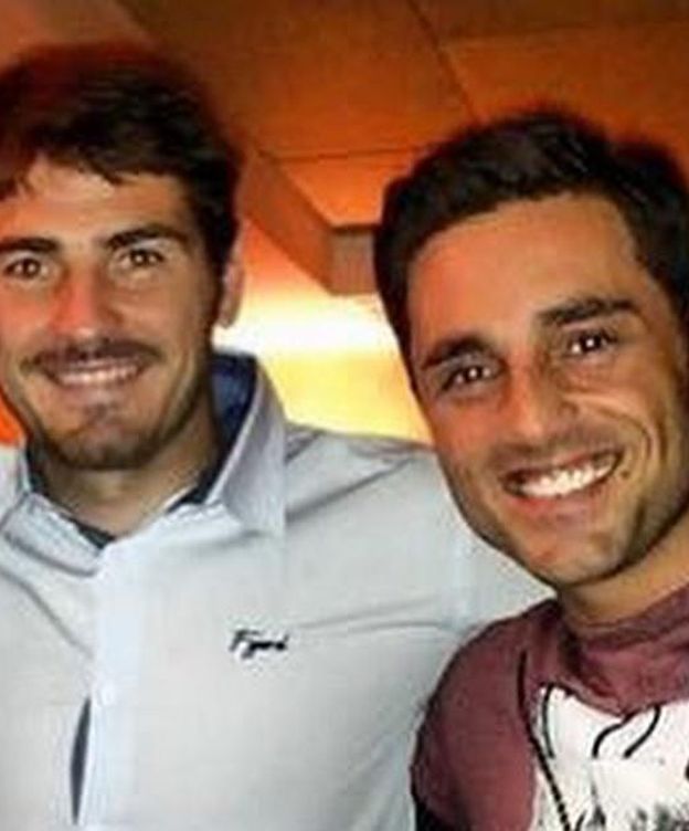 Foto: Iker Casillas y David Bustamante (Instagram)