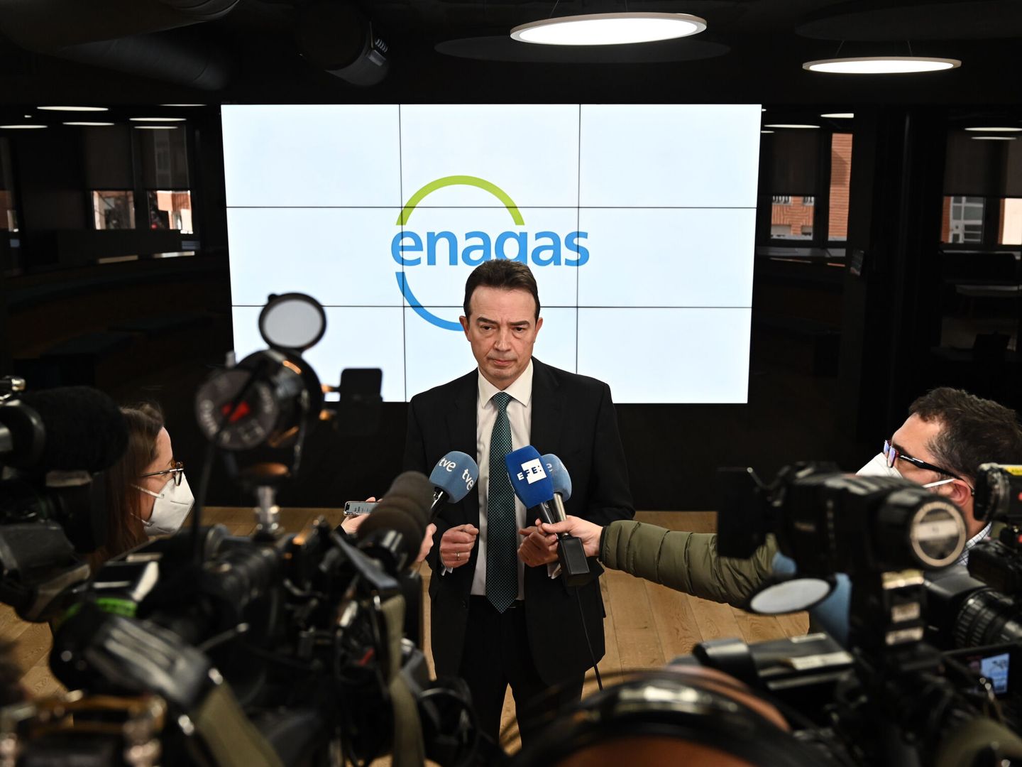 El consejero delegado de Enegás, Arturo Gonzalo Aizpiri. (EFE/Fernando Villar)