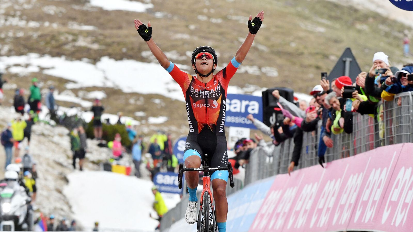 Buitrago fue el ganador de la decimonovena etapa. (Reuters/Marcelo del Pozo)