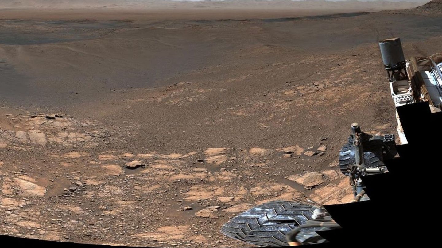 El Curiosity de la NASA ha tomado su imagen del paisaje marciano con mayor resolución hasta ahora, 1800 millones de píxeles. (EFE)